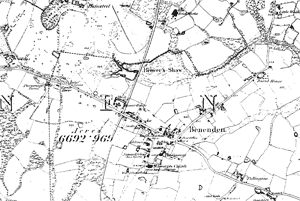 Old Benenden Map